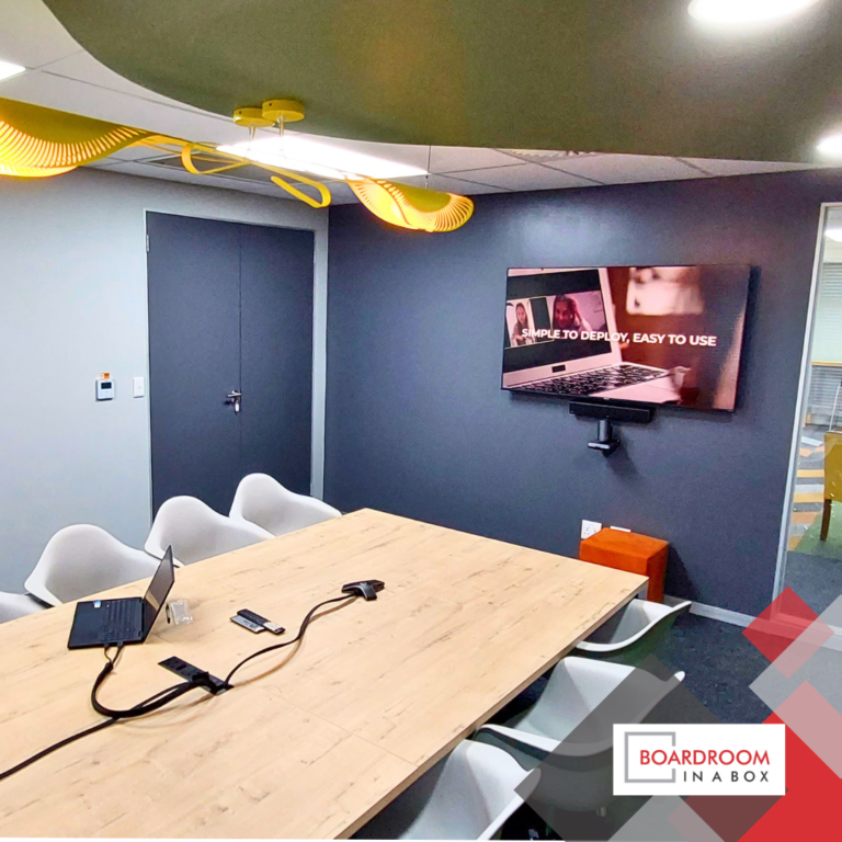 conference room automation, video conferencing solution, conference room equipment, boardroom in a box projects,