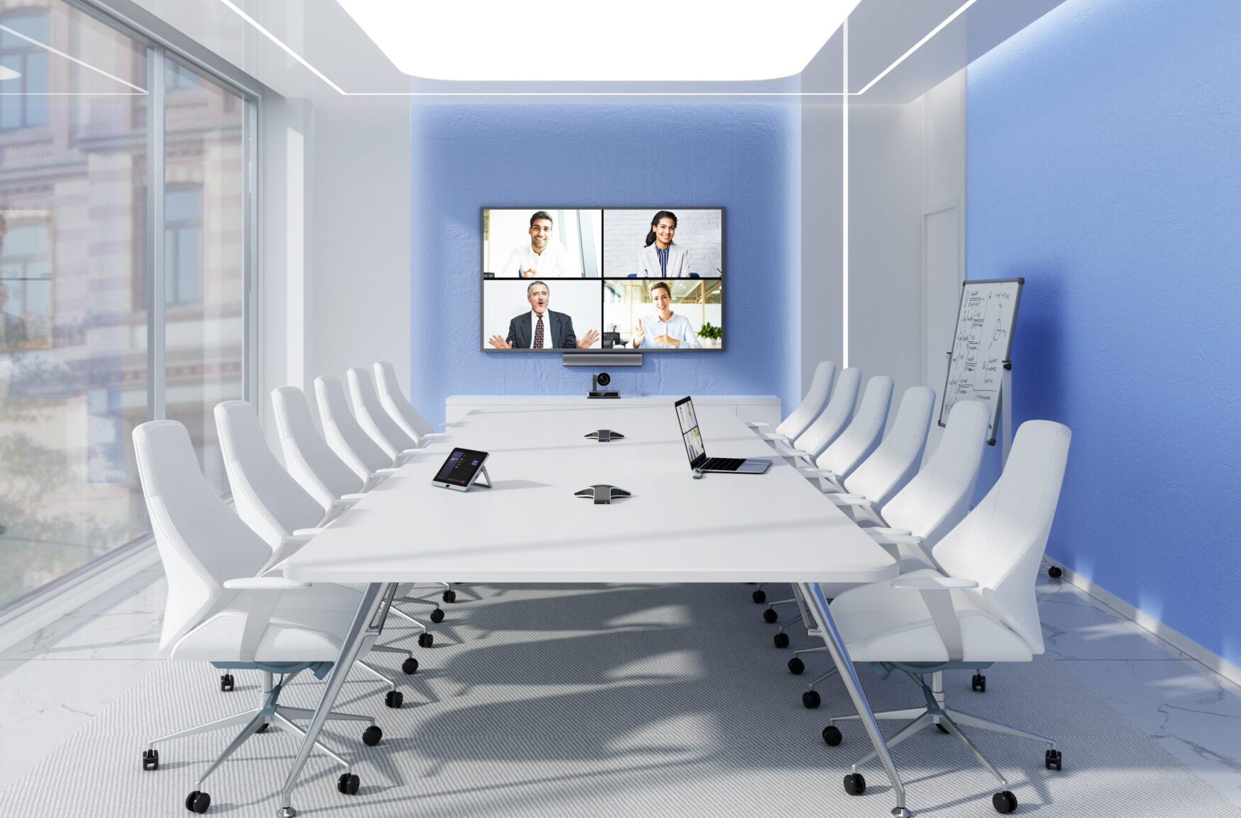 Yealink MVC860 single screen for medium boardroom