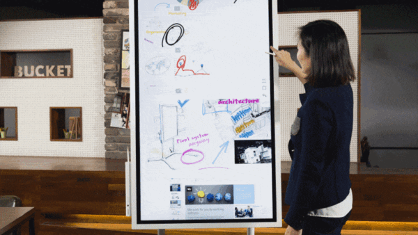 interactive display, interactive tv, Samsung Flip