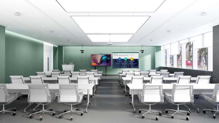 Yealink MeetingBoard65 Collaboration Display for training rooms