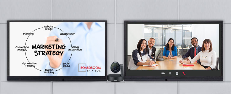 Logitech rally, logitech video conferencing, logitech equipment for microsoft teams, logitech equipment for zoom, logitech equipment in south Africa, dual display for video conferencing